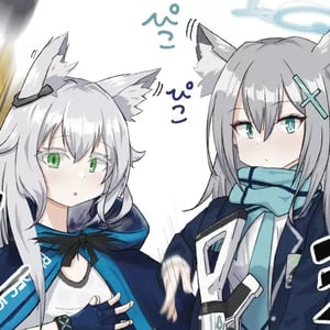 This is the Avatar Image for the Rosmontis (Arknights) / Sunaookami Shiroko (Blue Archive) CV: Yui Ogura AI Voice and Text to Speech Generator